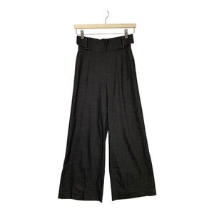 Elaine Kim High Waist Wide Leg Side Vent Pants Size XS